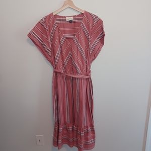 Universal Thread Striped Cotton Dress